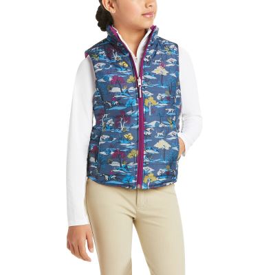 Ariat Emma Reversible - Winter Gilet Gekleurd Kinderen - 30750-132